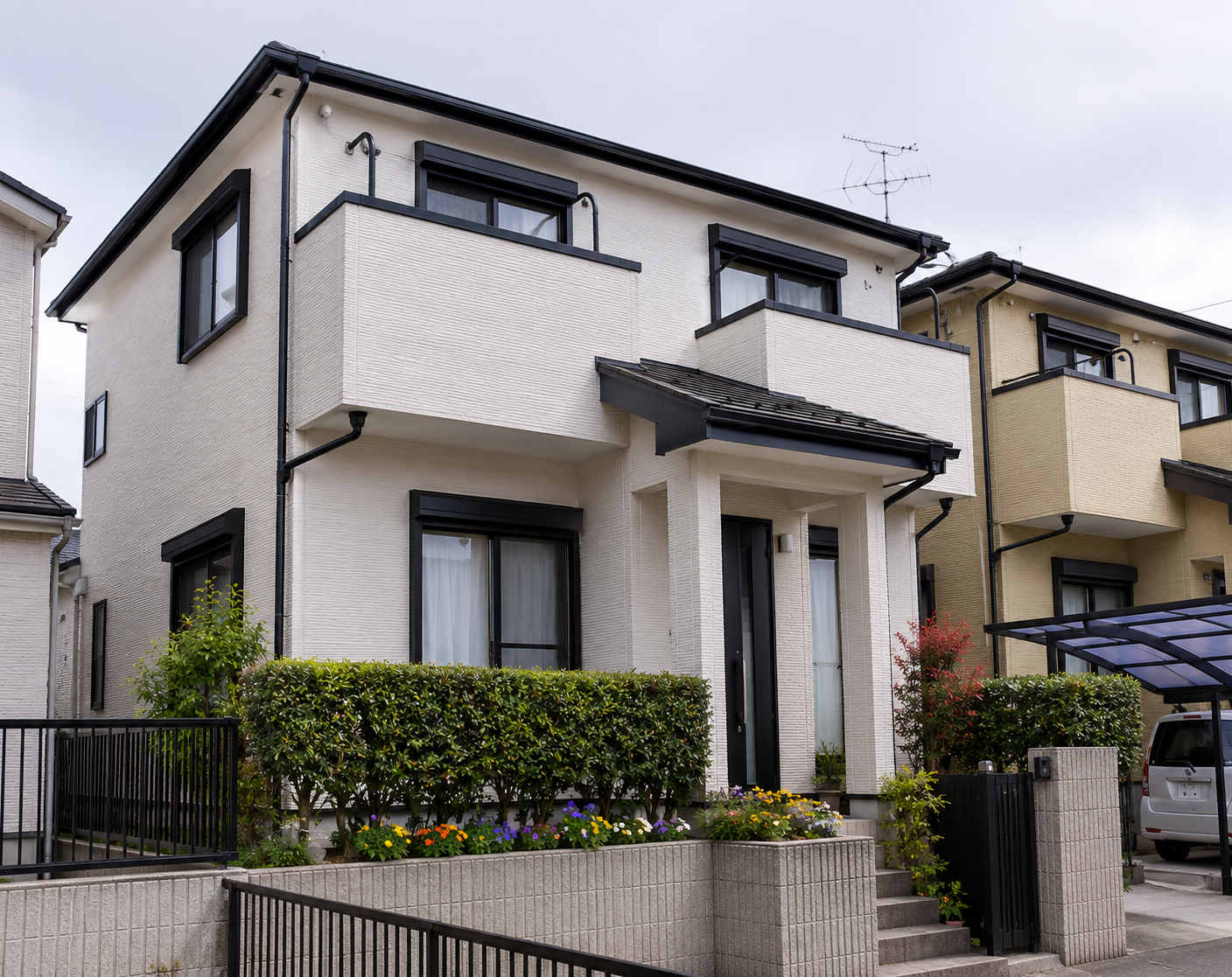 The Terrace House before